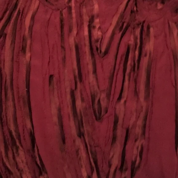 DKNY raw silk red gown - Picture 6 of 11